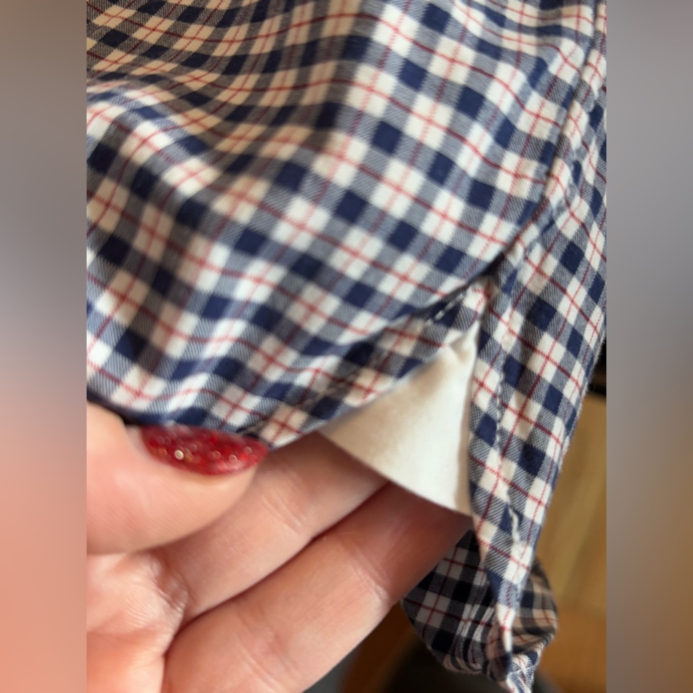 J. Crew Classic Button-Down Shirt Men's Large Multi Plaid 100% Cotton. - Picture 7 of 8